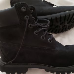 Black Timberland boots